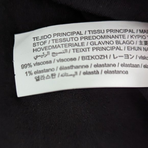 ZARA Long Sleeve Bodysuit with Shoulder Pads Size XL - Picture 2 of 5